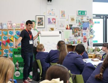 Author Tom Palmer Visits MEA