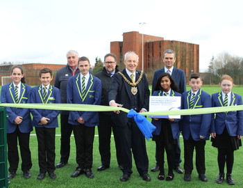 Official opening of MEA's new pitch
